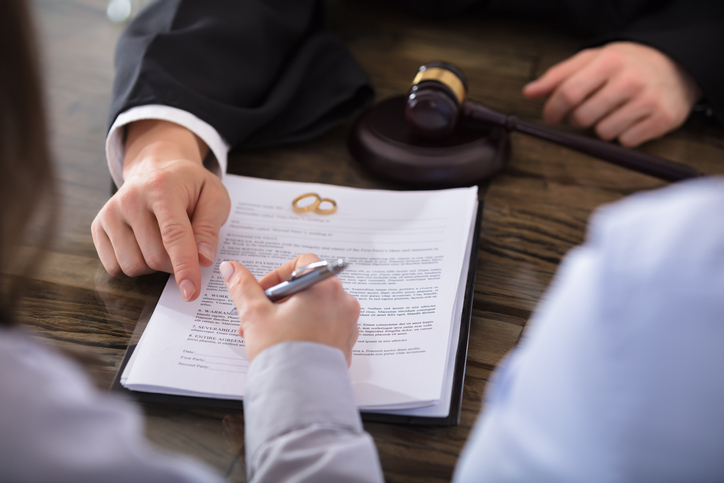 acuerdo de divorcio