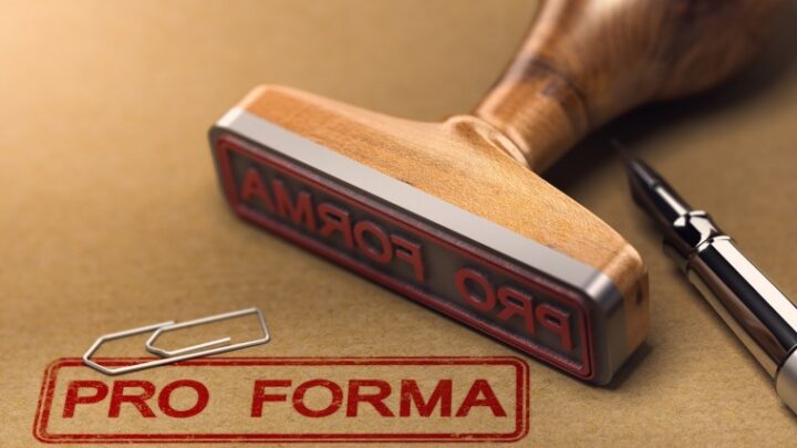 Qué son las facturas proforma